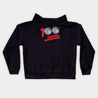 Iron 100! Kids Hoodie